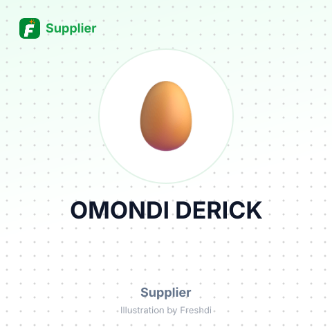 OMONDI DERICK – summary card, no photo uploaded yet
