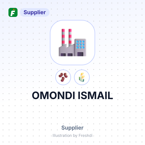 OMONDI ISMAIL – summary card, no photo uploaded yet
