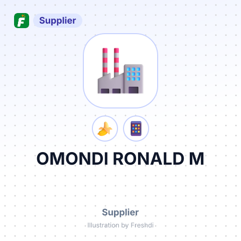 OMONDI RONALD M – summary card, no photo uploaded yet