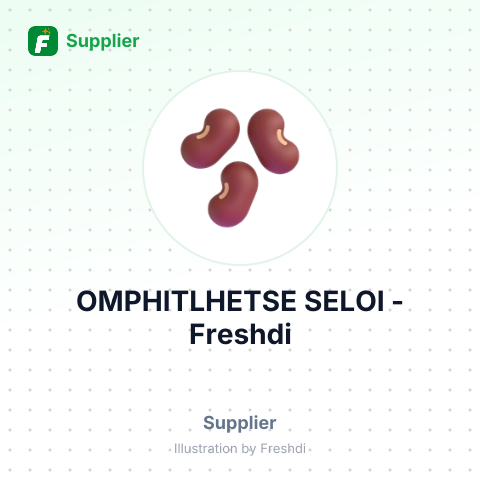 OMPHITLHETSE SELOI – summary card, no photo uploaded yet