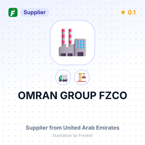 OMRAN GROUP FZCO – summary card, no photo uploaded yet
