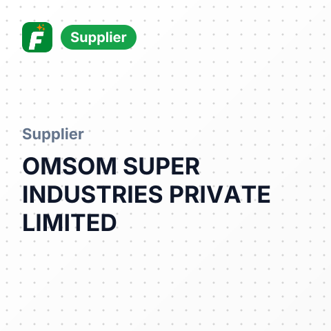 OMSOM SUPER INDUSTRIES PRIVATE LIMITED – summary card, no photo uploaded yet