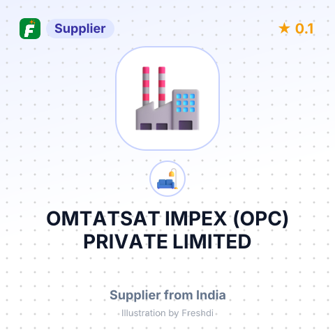 OMTATSAT IMPEX (OPC) PRIVATE LIMITED – summary card, no photo uploaded yet