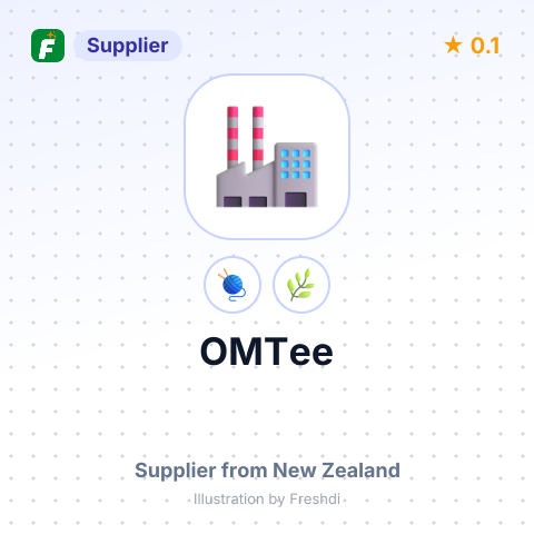 OMTee  – summary card, no photo uploaded yet