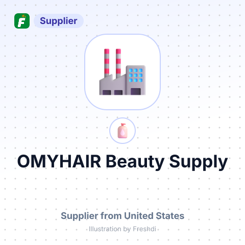 OMYHAIR Beauty Supply – summary card, no photo uploaded yet