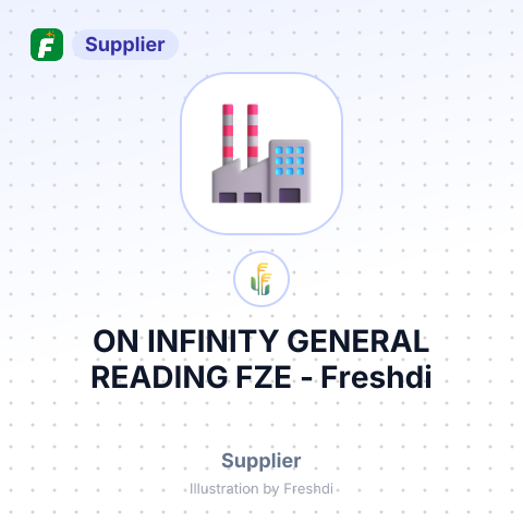 ON INFINITY GENERAL READING FZE – summary card, no photo uploaded yet