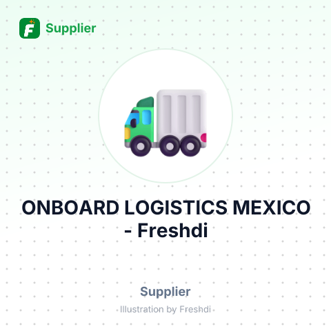ONBOARD LOGISTICS MEXICO – summary card, no photo uploaded yet