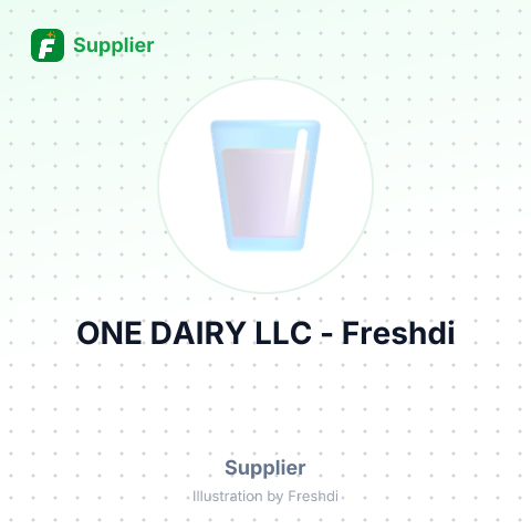 ONE DAIRY LLC – summary card, no photo uploaded yet