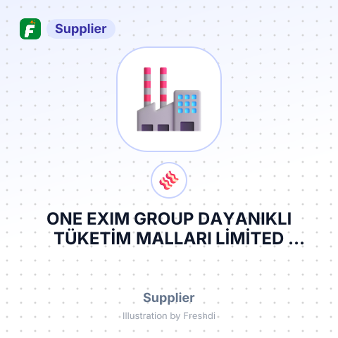 ONE EXIM GROUP DAYANIKLI TÜKETİM MALLARI LİMİTED ŞİRKETİ – summary card, no photo uploaded yet