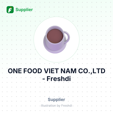 ONE FOOD VIET NAM CO.,LTD – summary card, no photo uploaded yet