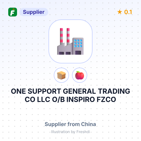 ONE SUPPORT GENERAL TRADING CO LLC O/B INSPIRO FZCO – summary card, no photo uploaded yet