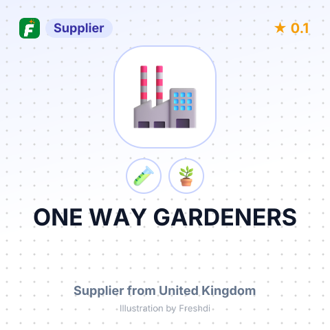 ONE WAY GARDENERS – summary card, no photo uploaded yet