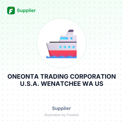 ONEONTA TRADING CORPORATION U.S.A. WENATCHEE WA US – summary card, no photo uploaded yet
