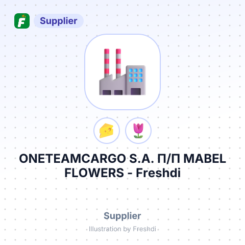 ONETEAMCARGO S.A. П/П MABEL FLOWERS – summary card, no photo uploaded yet