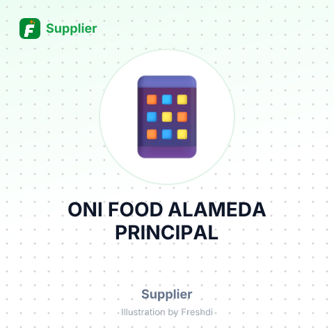 ONI FOOD ALAMEDA PRINCIPAL – summary card, no photo uploaded yet