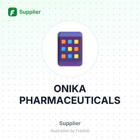 ONIKA PHARMACEUTICALS – summary card, no photo uploaded yet