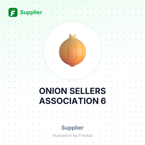 ONION SELLERS ASSOCIATION 6 – summary card, no photo uploaded yet