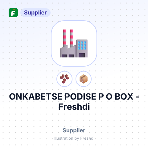 ONKABETSE PODISE P O BOX – summary card, no photo uploaded yet