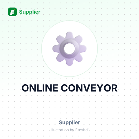 ONLINE CONVEYOR – summary card, no photo uploaded yet