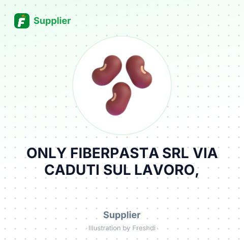 ONLY FIBERPASTA SRL VIA CADUTI SUL LAVORO, – summary card, no photo uploaded yet