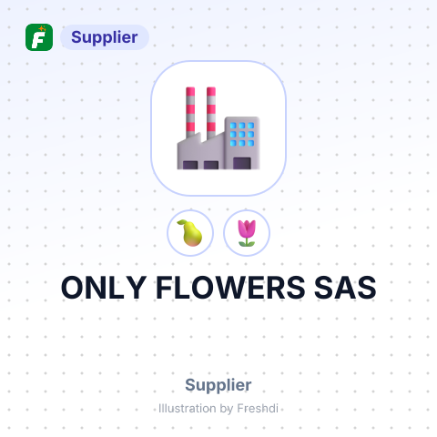 ONLY FLOWERS SAS – summary card, no photo uploaded yet