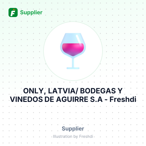 ONLY, LATVIA/ BODEGAS Y VINEDOS DE AGUIRRE S.A – summary card, no photo uploaded yet