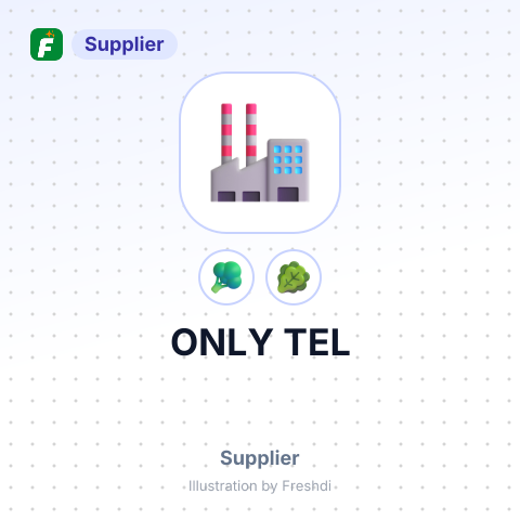 ONLY TEL – summary card, no photo uploaded yet