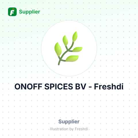 ONOFF SPICES BV – summary card, no photo uploaded yet