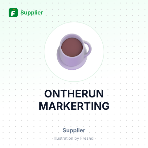 ONTHERUN MARKERTING – summary card, no photo uploaded yet