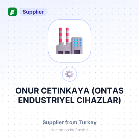 ONUR CETINKAYA (ONTAS ENDUSTRIYEL CIHAZLAR) – summary card, no photo uploaded yet