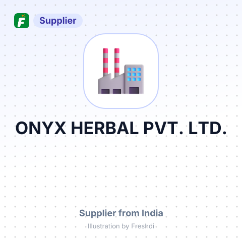ONYX HERBAL PVT. LTD. – summary card, no photo uploaded yet