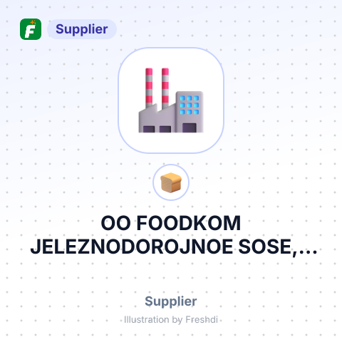 OO FOODKOM JELEZNODOROJNOE SOSE, – summary card, no photo uploaded yet