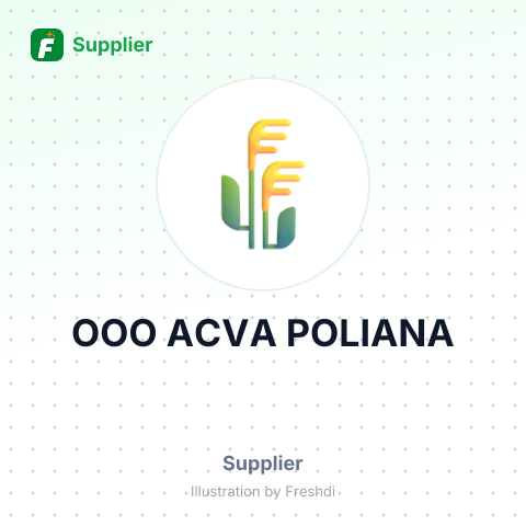 OOO ACVA POLIANA – summary card, no photo uploaded yet