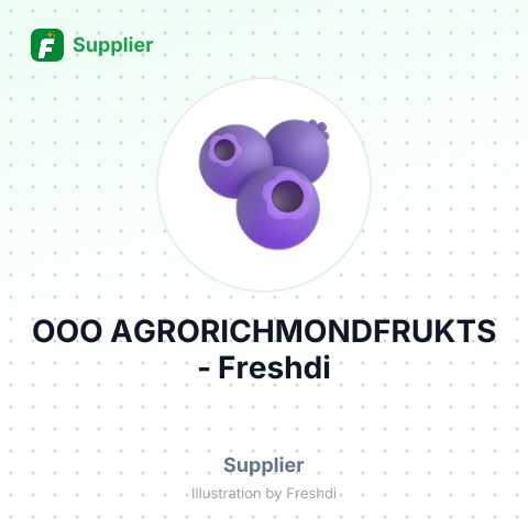 OOO AGRORICHMONDFRUKTS – summary card, no photo uploaded yet