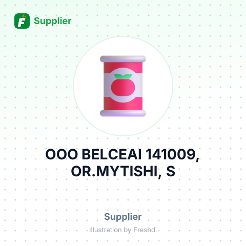 OOO BELCEAI 141009, OR.MYTISHI, S – summary card, no photo uploaded yet