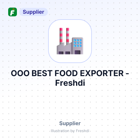 OOO BEST FOOD EXPORTER – summary card, no photo uploaded yet