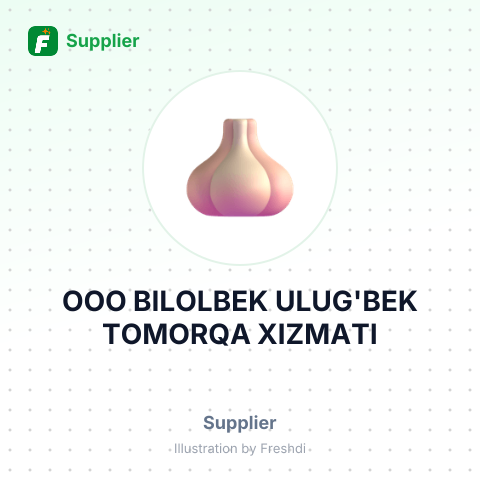 OOO BILOLBEK ULUG'BEK TOMORQA XIZMATI – summary card, no photo uploaded yet