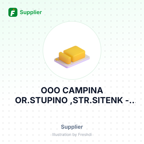 OOO CAMPINA OR.STUPINO ,STR.SITENK – summary card, no photo uploaded yet