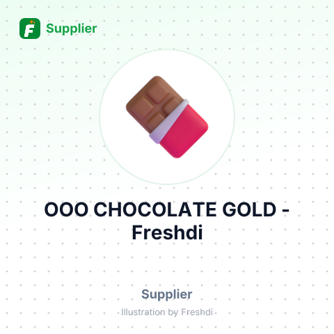 OOO CHOCOLATE GOLD – summary card, no photo uploaded yet