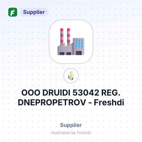 OOO DRUIDI 53042 REG. DNEPROPETROV – summary card, no photo uploaded yet