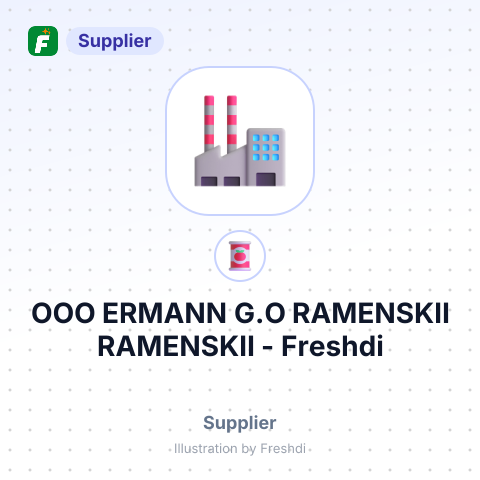 OOO ERMANN G.O RAMENSKII RAMENSKII – summary card, no photo uploaded yet