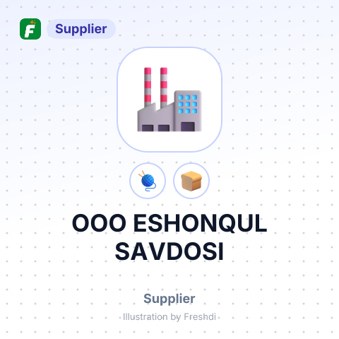 OOO ESHONQUL SAVDOSI – summary card, no photo uploaded yet