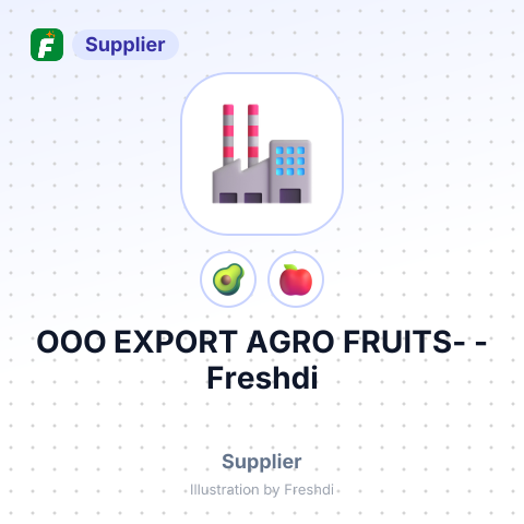 OOO EXPORT AGRO FRUITS- – summary card, no photo uploaded yet