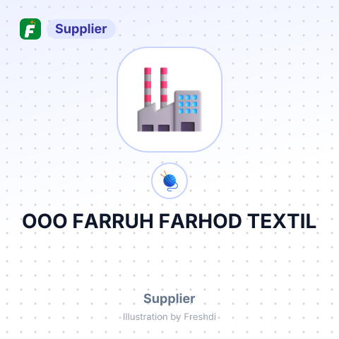 OOO FARRUH FARHOD TEXTIL – summary card, no photo uploaded yet