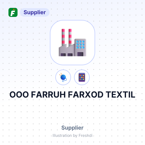 OOO FARRUH FARXOD TEXTIL – summary card, no photo uploaded yet