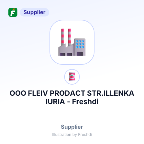 OOO FLEIV PRODACT STR.ILLENKA IURIA – summary card, no photo uploaded yet