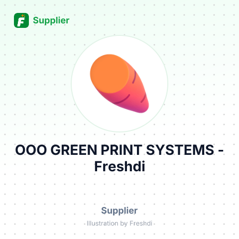 OOO GREEN PRINT SYSTEMS – summary card, no photo uploaded yet