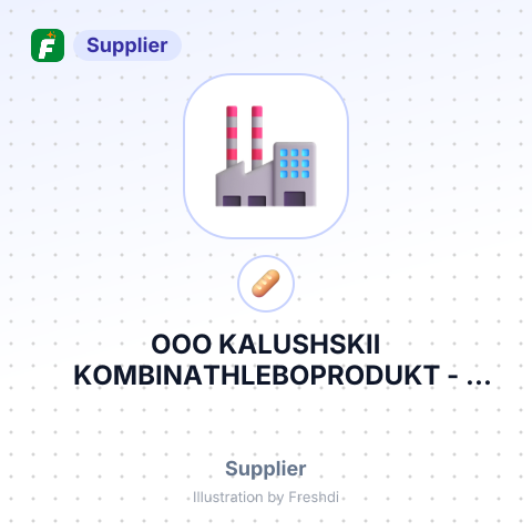 OOO KALUSHSKII KOMBINATHLEBOPRODUKT – summary card, no photo uploaded yet