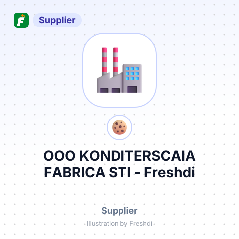 OOO KONDITERSCAIA FABRICA STI – summary card, no photo uploaded yet