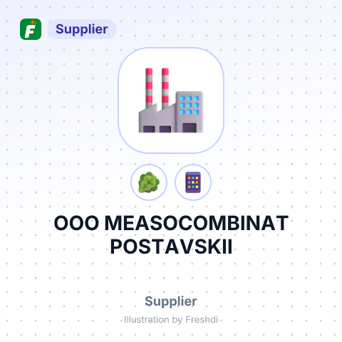 OOO MEASOCOMBINAT POSTAVSKII – summary card, no photo uploaded yet